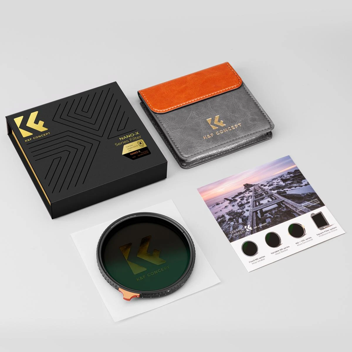 KF 82mm True Color Variable ND2-32 Nano-X Series KF01.2161