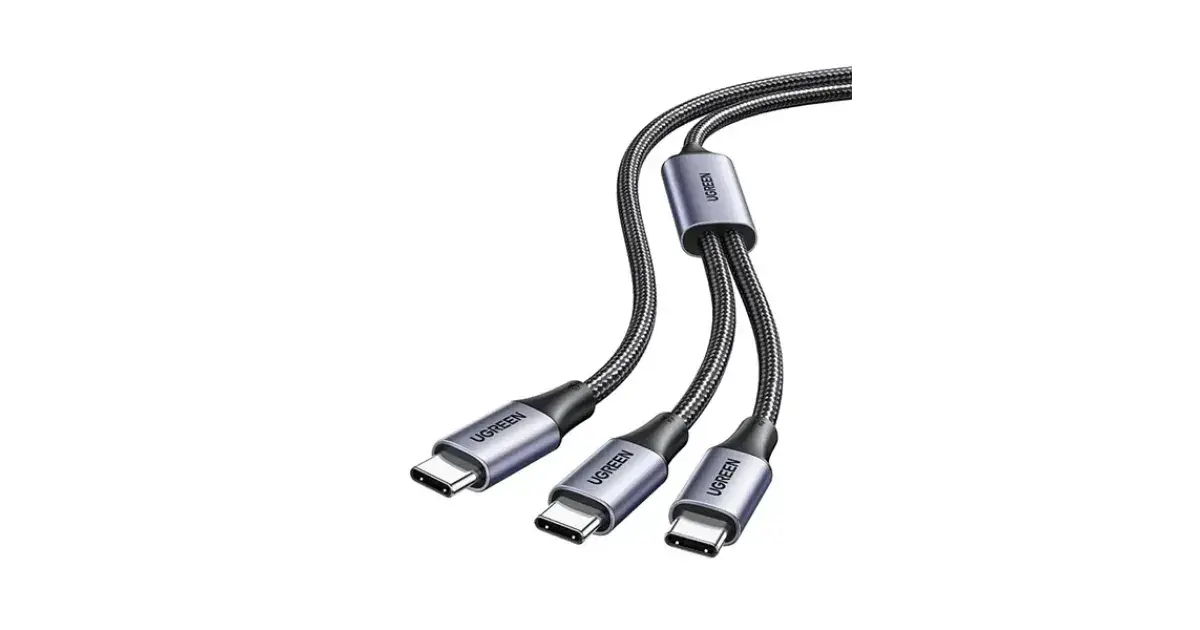 UGREEN US561 (35087) USB-C 2-in-1 PD Fast Charging Cable