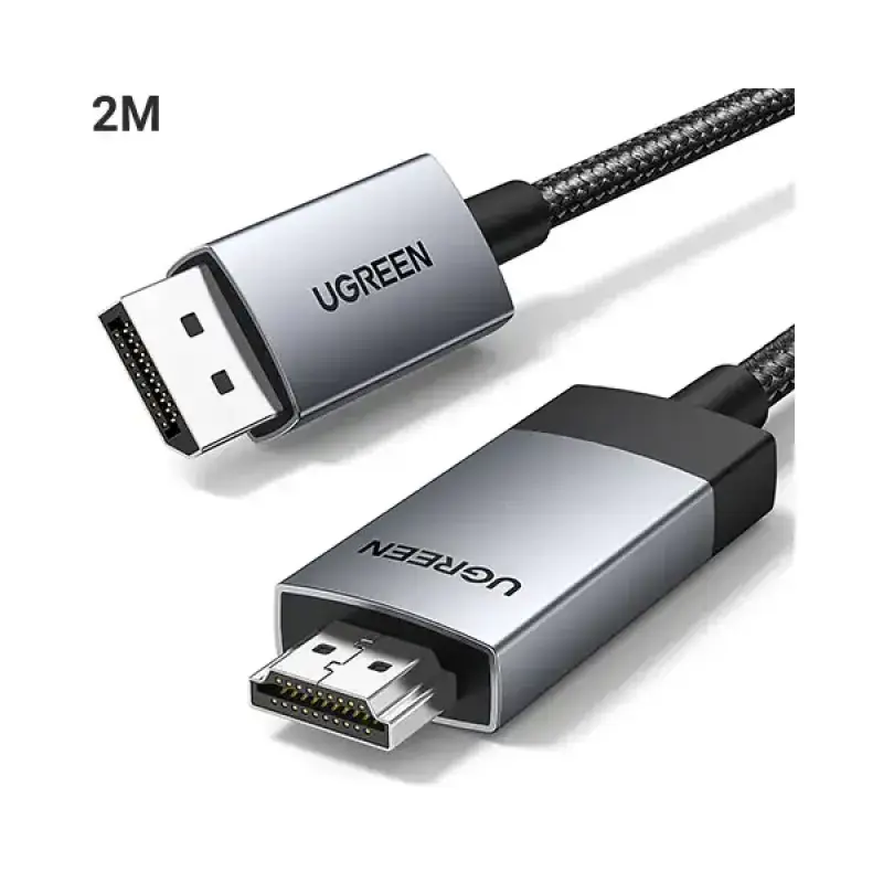 UGREEN DP119 (15774) 4K DP to HDMI Cable - 2M