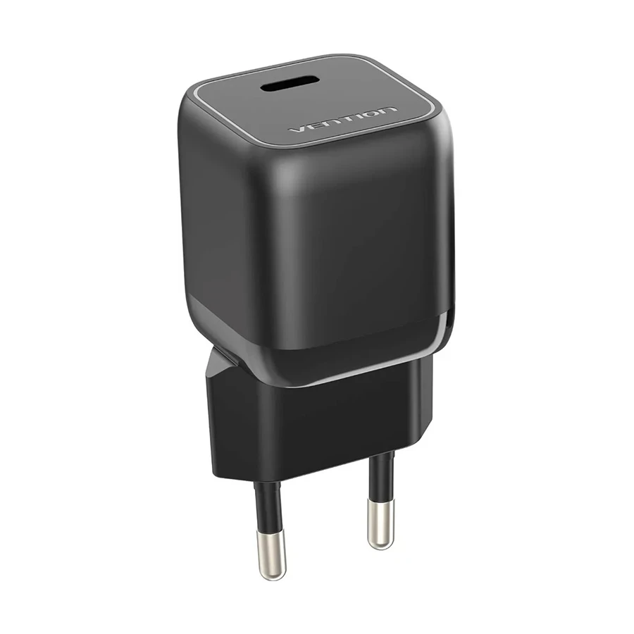 VENTION FAKB0-EU 30W USB-C GaN Charger – Black