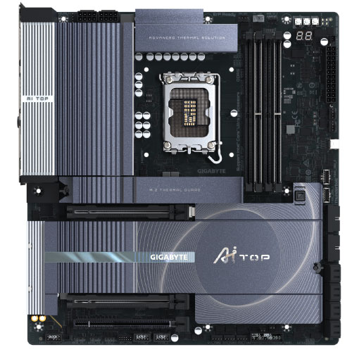 GIGABYTE INTEL Z890 AI TOP LGA1851 Dual Thunderbolt 5 Type-C with DP-Alt Motherboard