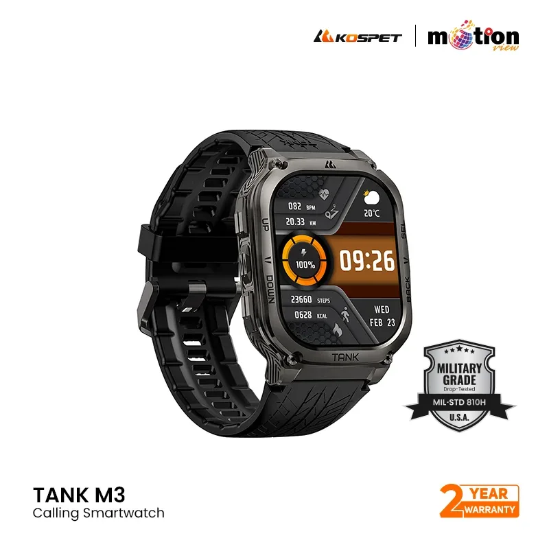 KOSPET TANK M3 Calling Rugged Smartwatch