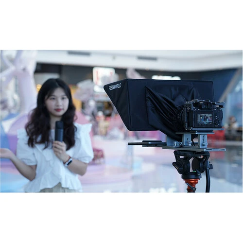 FeelWorld TP16 Remote-Controlled Folding Teleprompter for Tablets