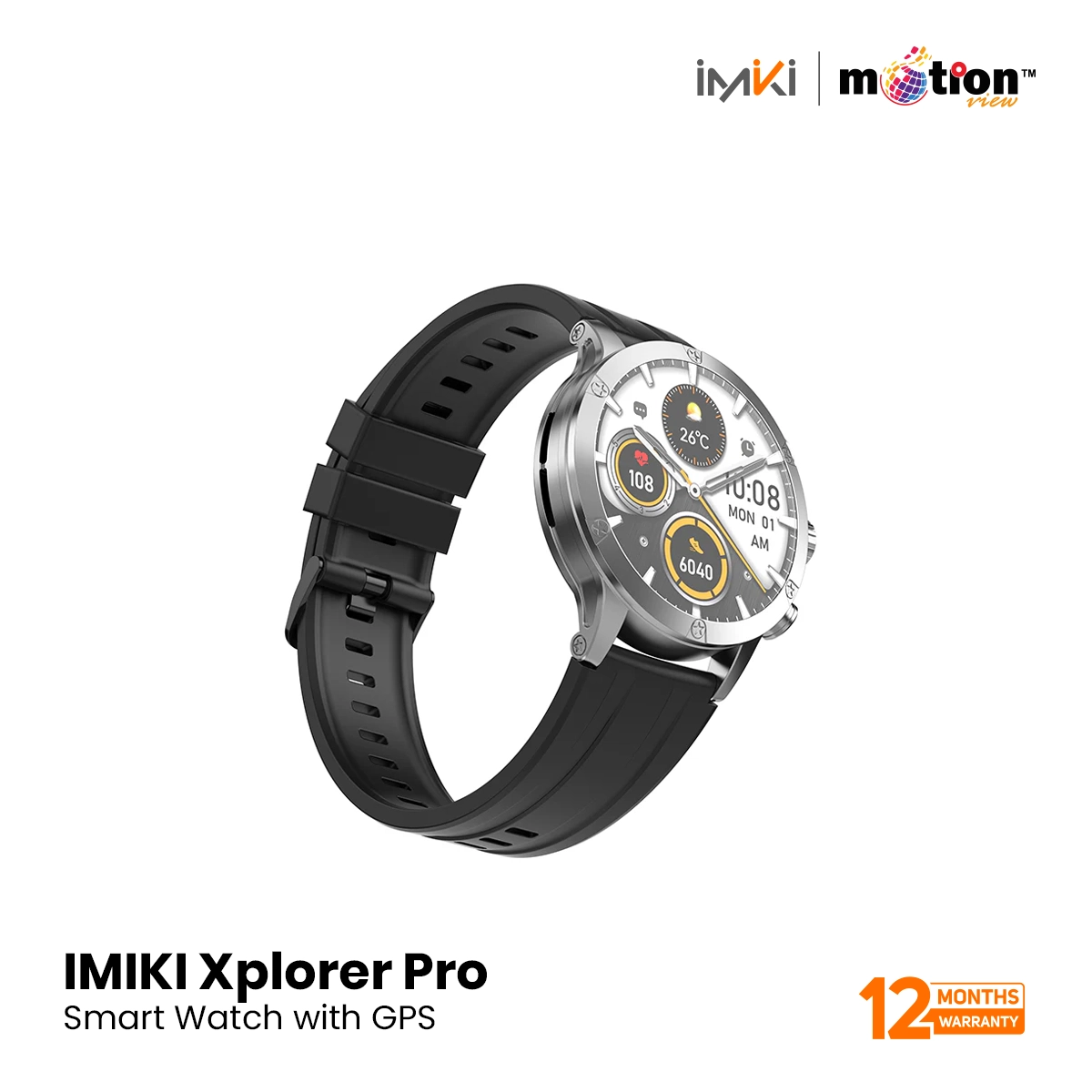 IMIKI Xplorer Pro Smart Watch with GPS