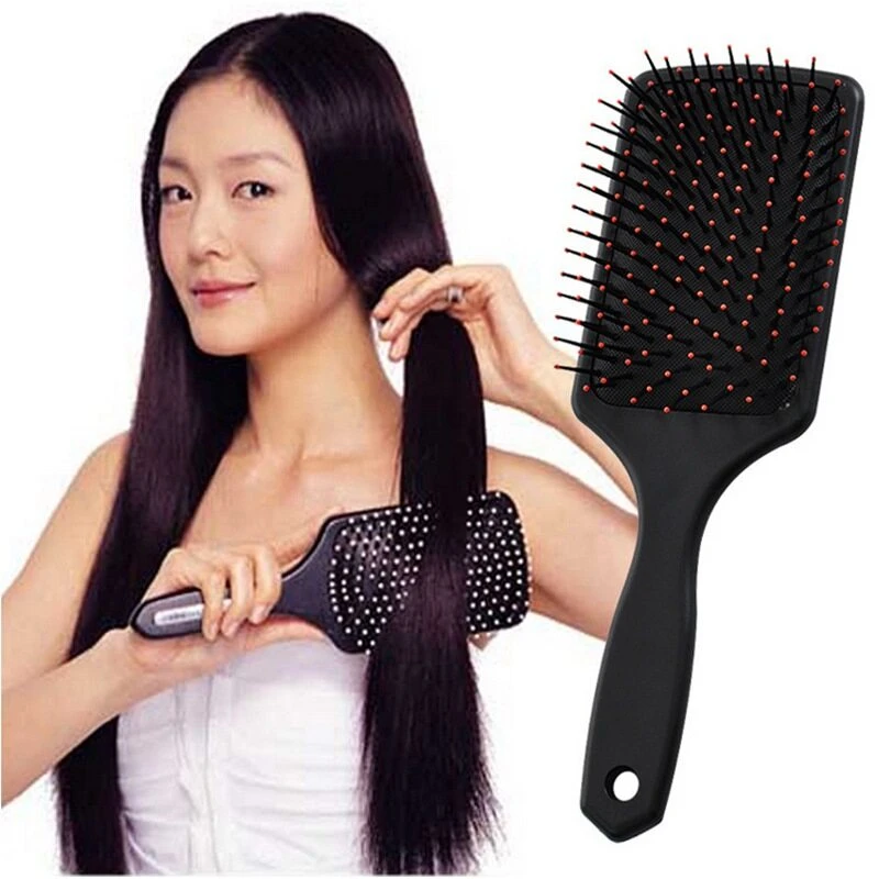 Cute Large Hair Brush Massage Comb Shower Wet Detangle Hair Brush Salon Hair Styling Tools For Women