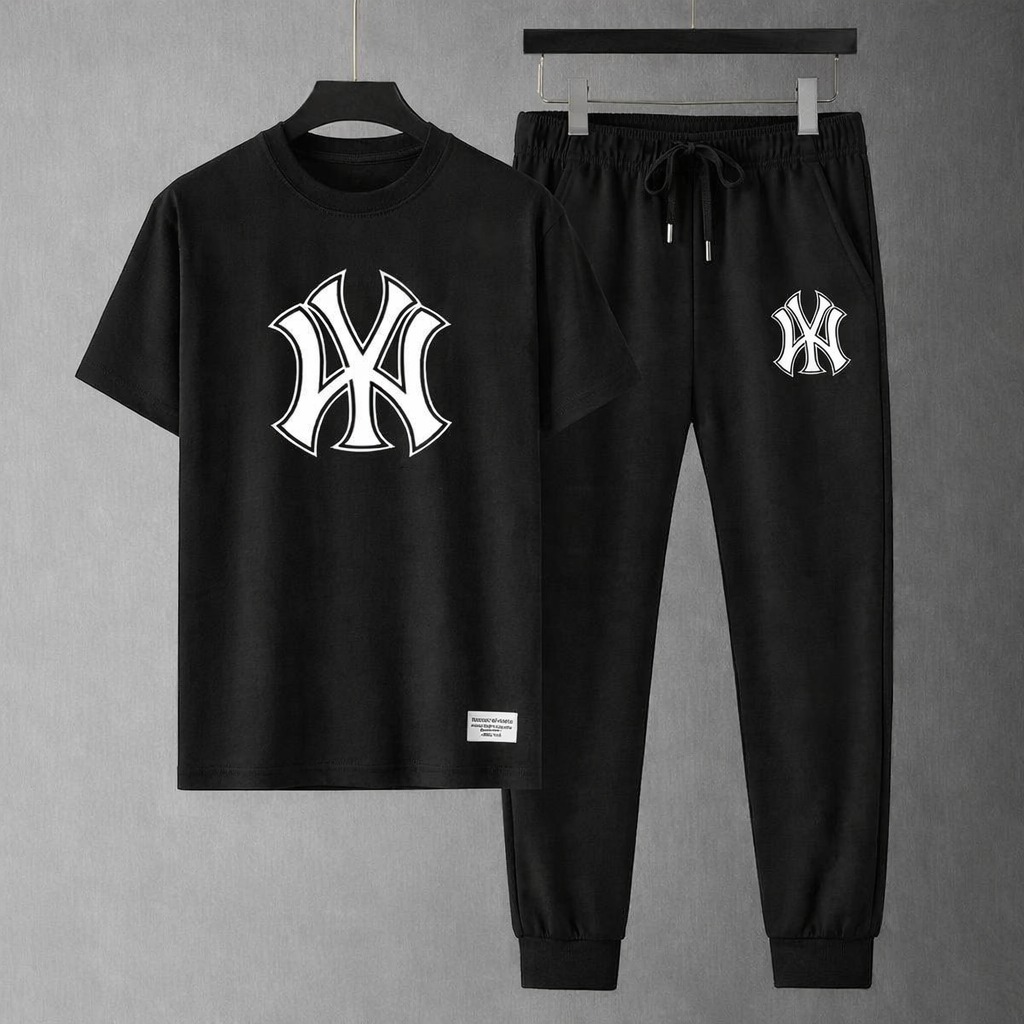 Trendy Mash T-Shirt Trouser Combo