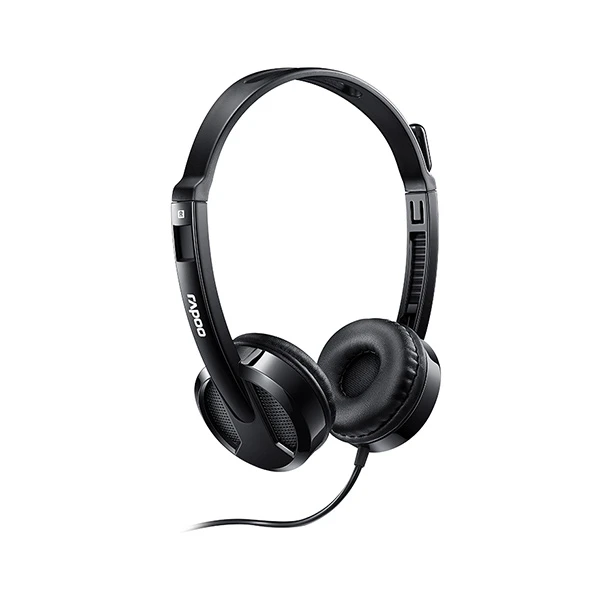Rapoo H120 USB Stereo Headphone – Black