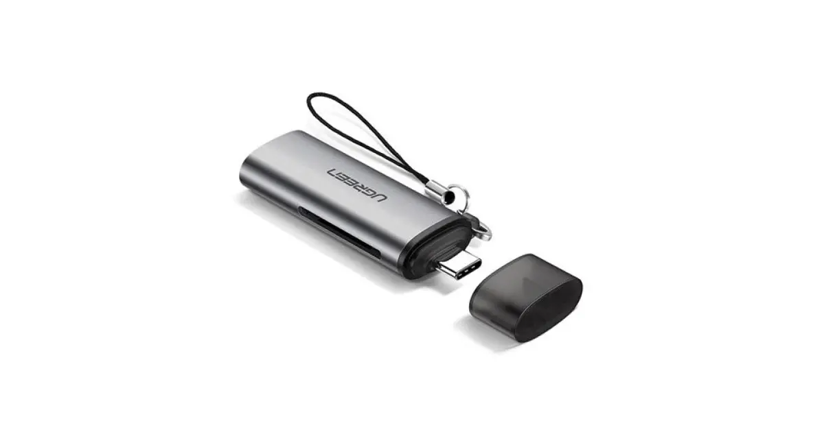 UGREEN CM184 (50704) USB-C +USB-A To TF/SD 3.0 Card Reader