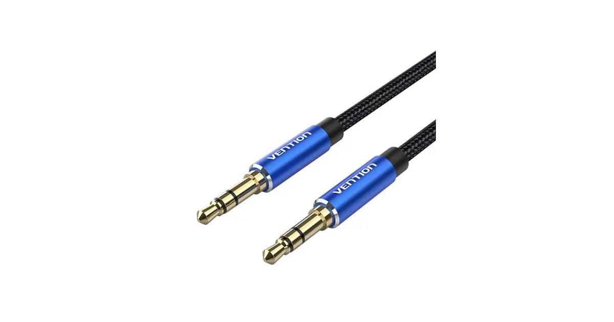 VENTION BAWLJ Cotton Braided 3.5mm Audio Cable - 5M