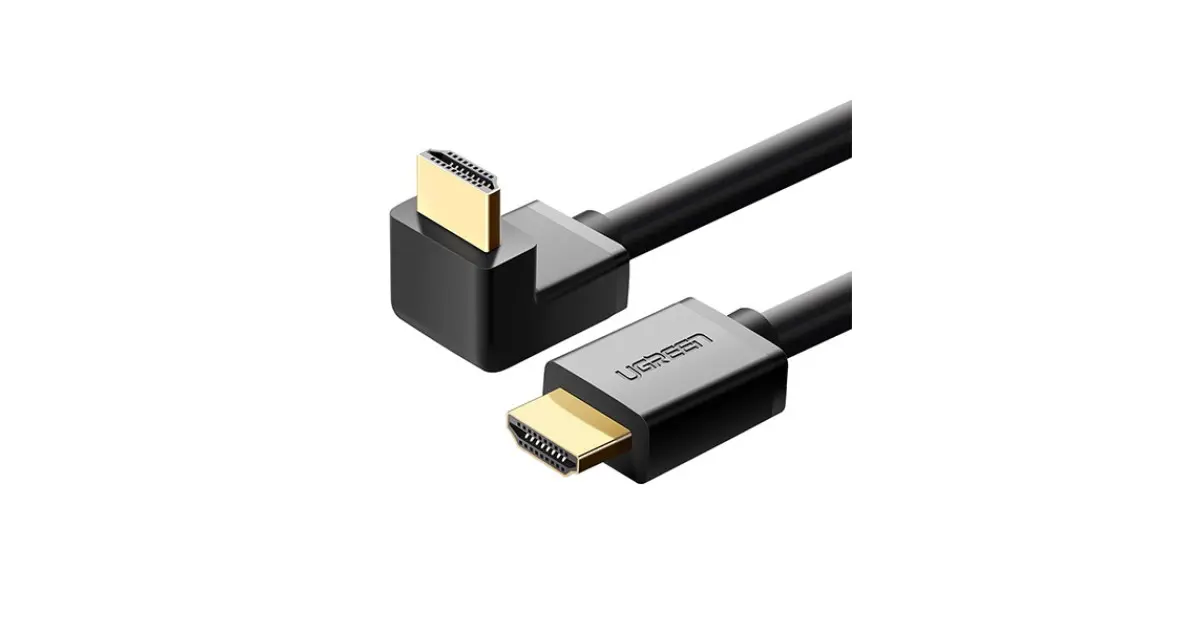 UGREEN HD103 (10172) 90 Degree Right Angle HDMI Cable - 1M