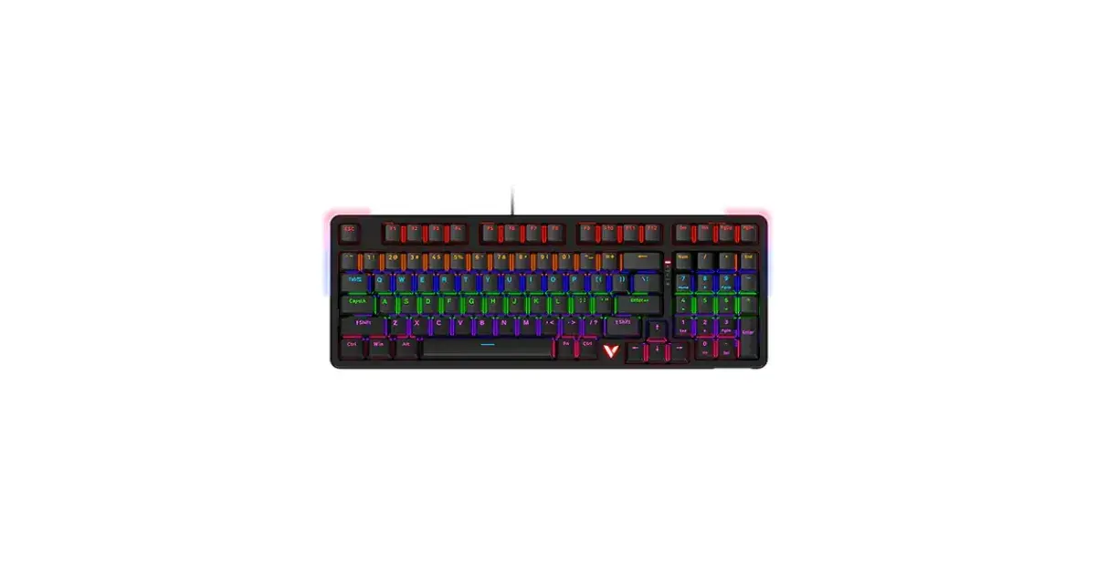 Rapoo V500PRO-98 Red Switch Backlit Mechanical Gaming Keyboard