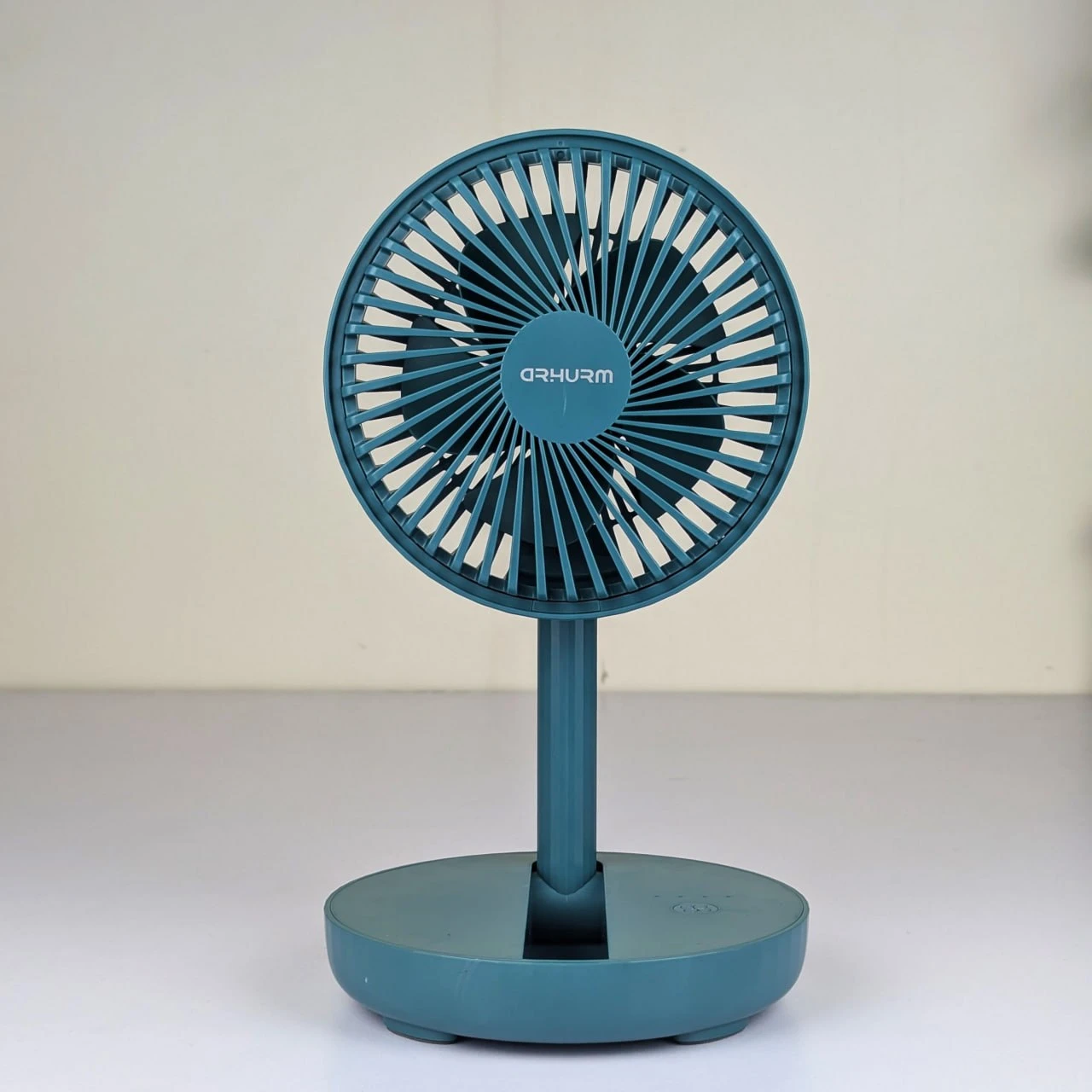Rechargeable 5-inches Folding fan HCZ21 Green colour