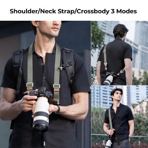 K&F Concept KF13.115V3 Camera Strap (Green)