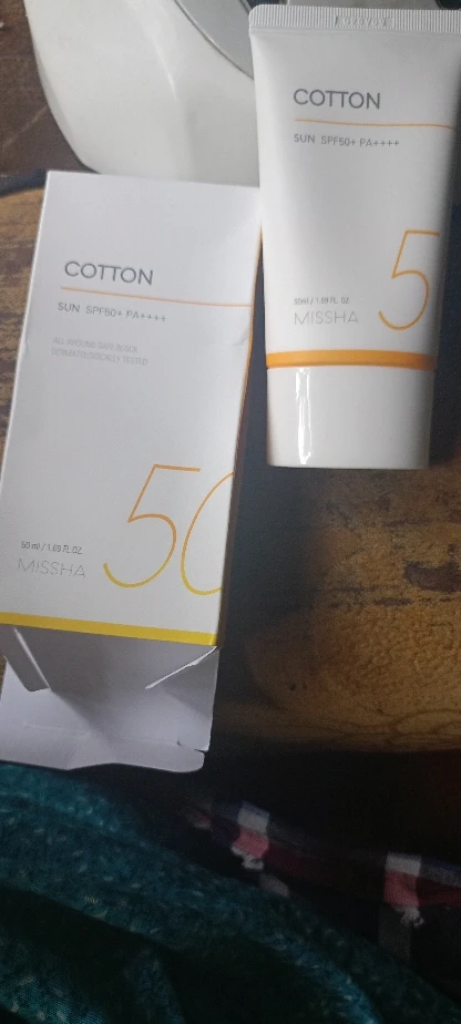Missha All Around Safe Block Cotton Sun SPF50+ | 50ml