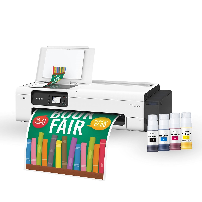 Canon ImagePROGRAF TC-20M, A4, A3, 4 color 24 Inch Printer