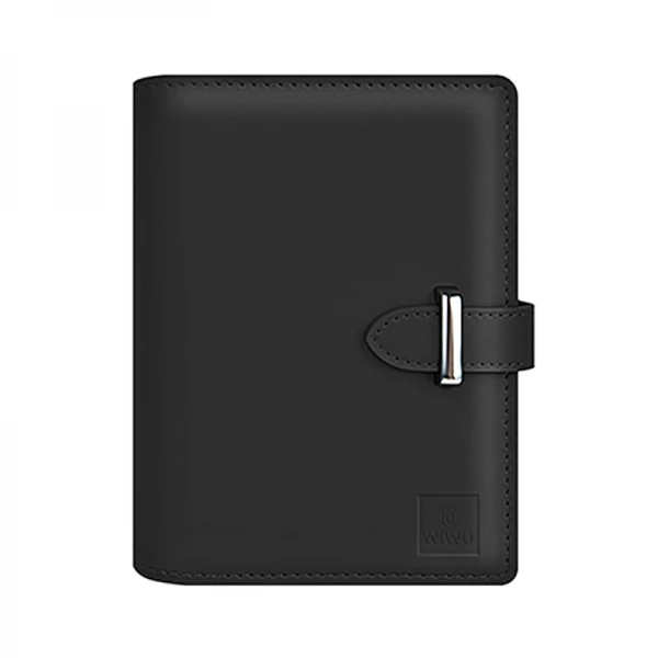 WIWU Ambassador Passport Wallet – Black Color