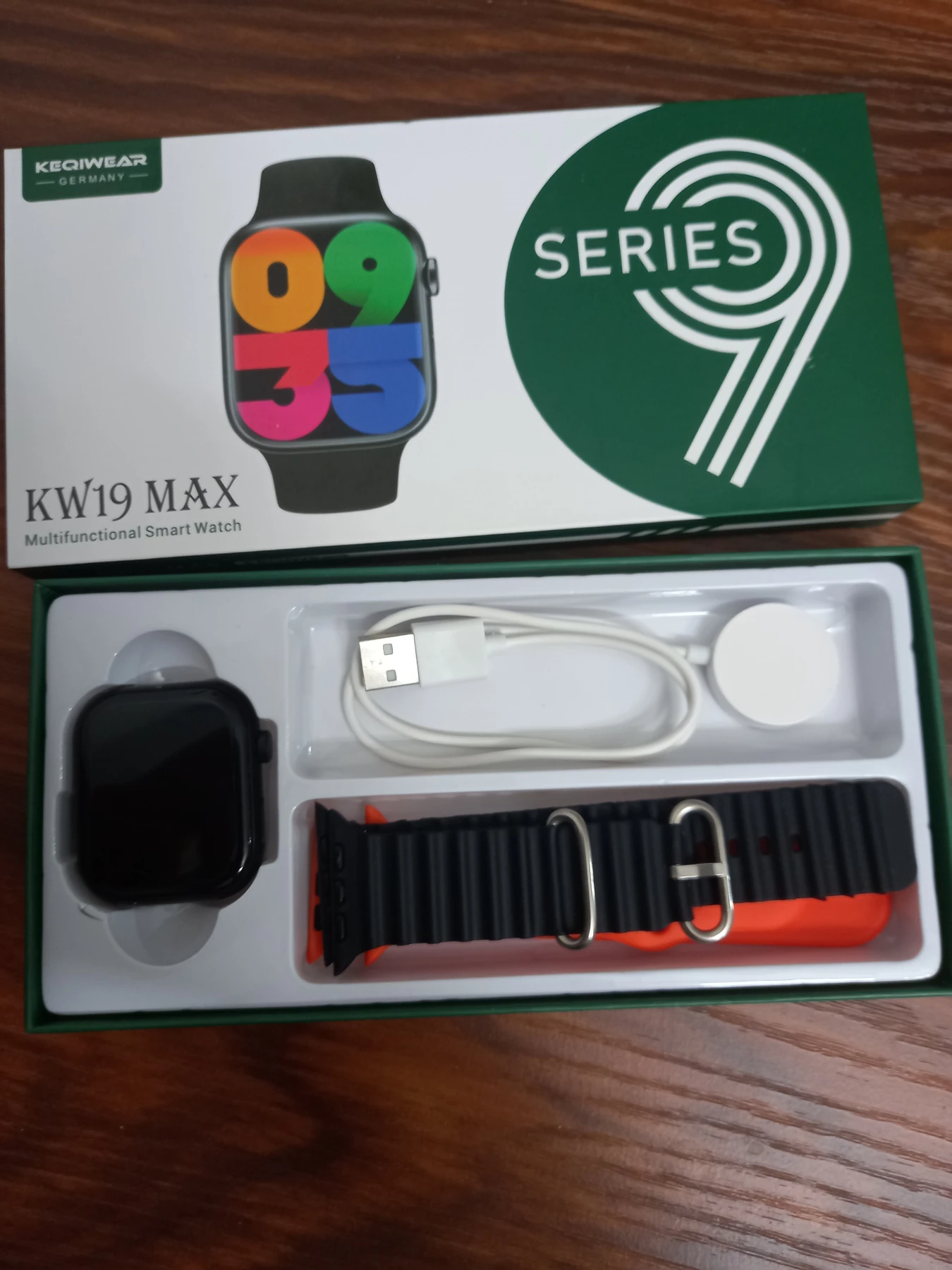 Ke­qiwear KW19 Max Multifunctional Smart Watch