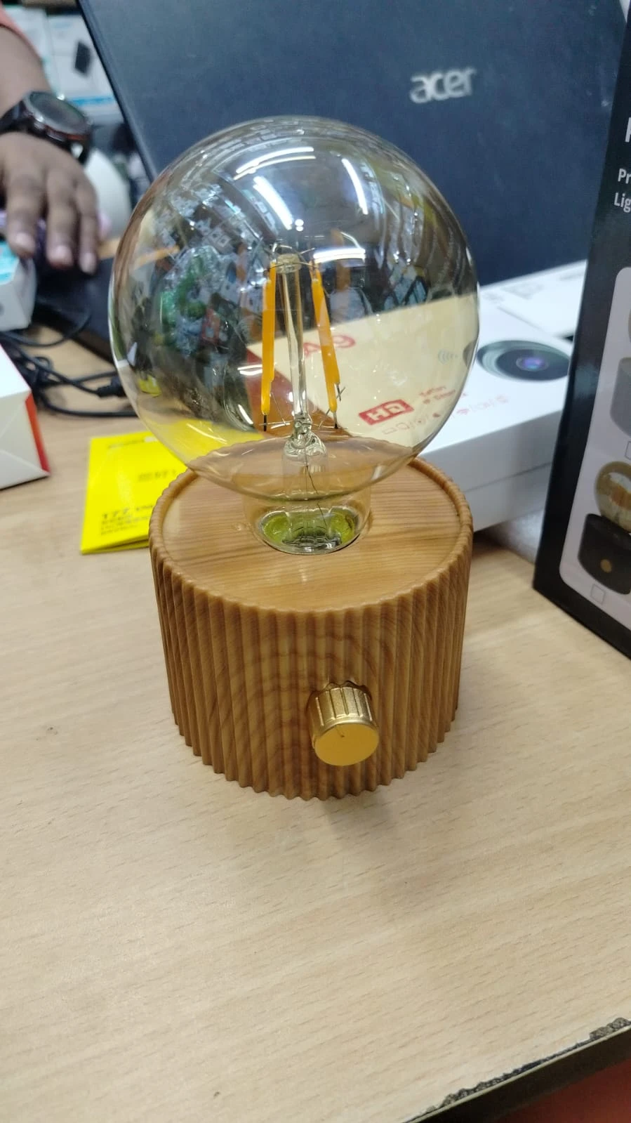 Camping Retro Night Light A Lentern
