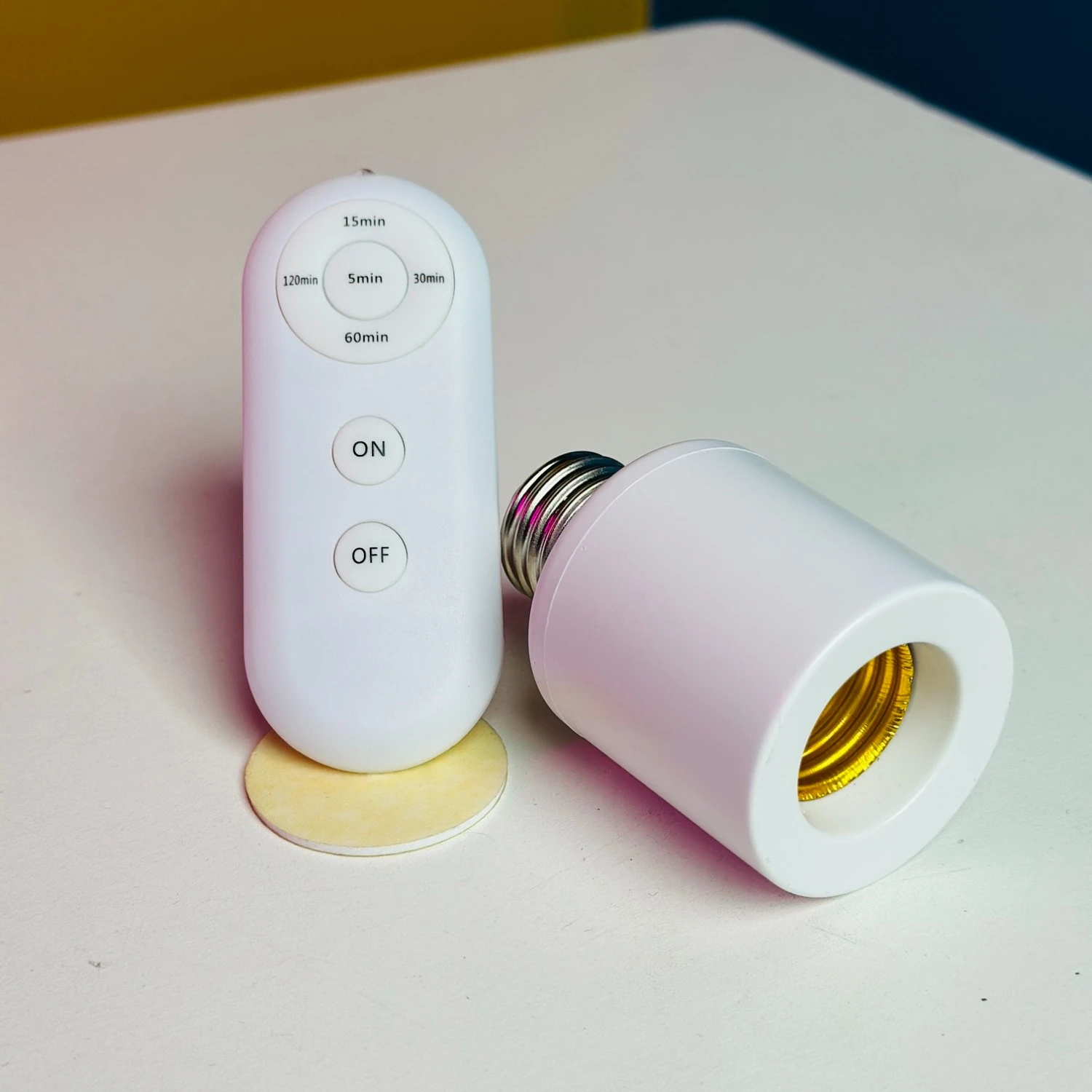 E27 Smart Lamp Holder with Wireless Remote & Timer