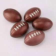 2pcs Rugby Ball Squishy Stress Relief Ball