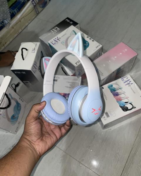 PM-35 Cat Ear LED Bluetooth Headset – Kids & Adults Favourite