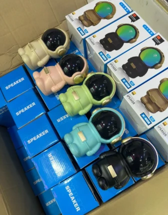 Wrader X808 Premium Astronaut Edition Wireless Stereo Bluetooth Speaker (Random Colour)