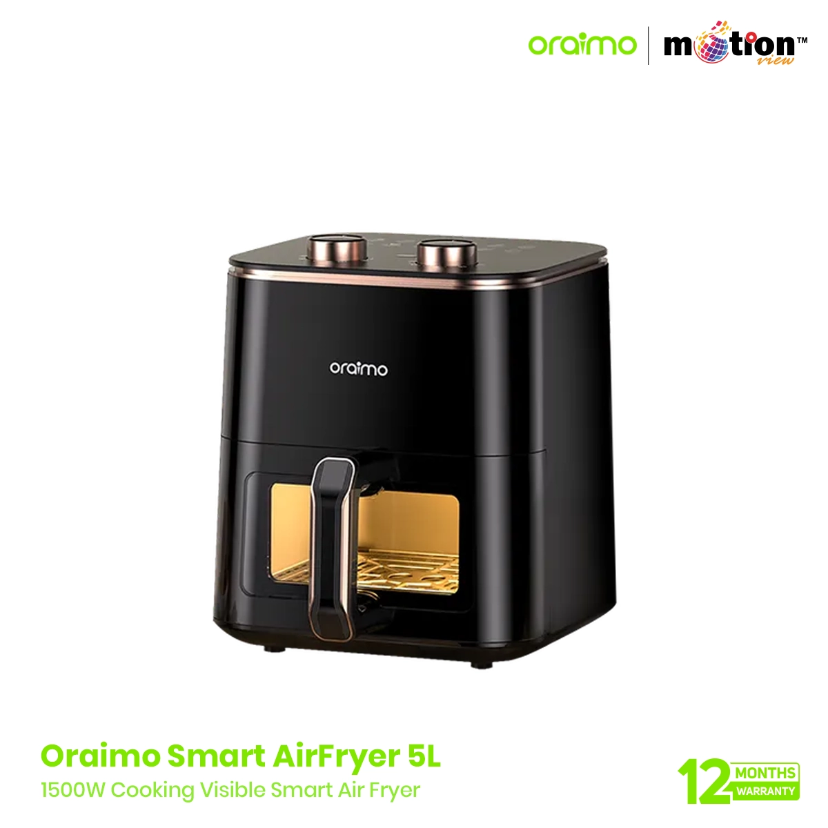 oraimo 5L SmartAirFryer (OH-AF210N)