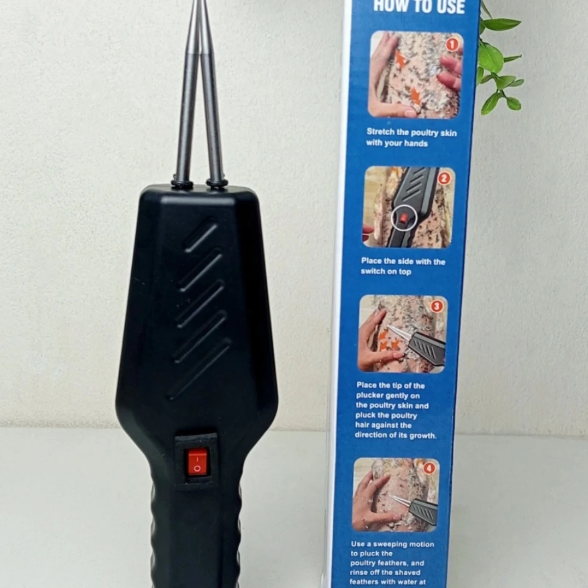 Electric Poultry Hair Puller Rechargeable
