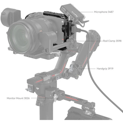 SmallRig Camera Cage for Sony FX30 and FX3 / Smallrig 4711