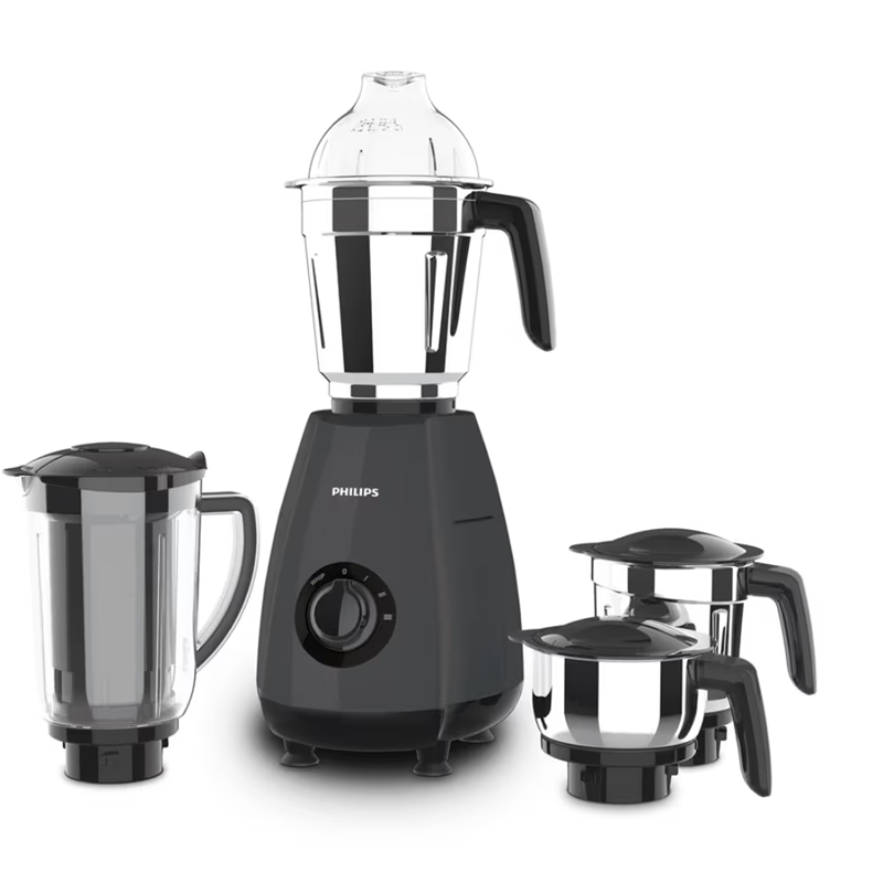 Phillips 1000W 4 Jar Juicer Mixer Grinder (HL7704/00)