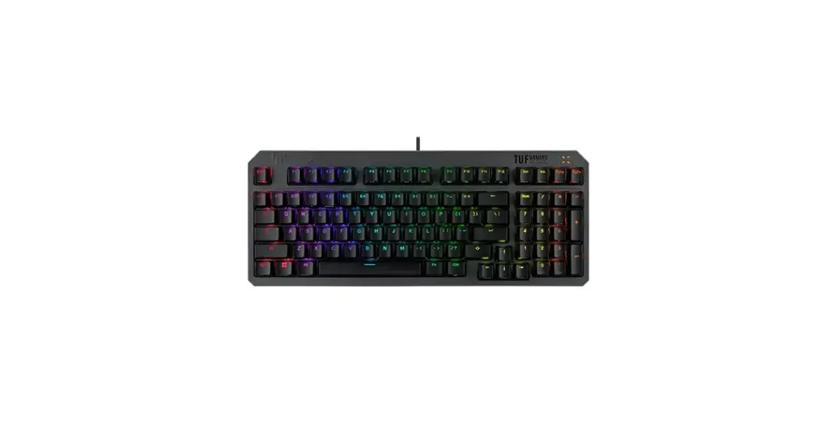ASUS TUF Gaming K3 Gen II (RA07) Red Switch 97-Key Layout RGB Mechanical Keyboard