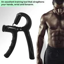Adjustable 5-60 Kg Heavy Duty Grips Hand Gripper Fitness Hand Exerciser Grip Wrist Forearm Strength Finger Arm Training Tool - Gym Product