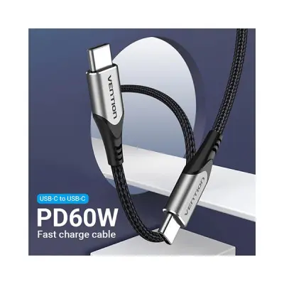 VENTION TADHF Type-C to Type-C USB 2.0 Cable - 1M