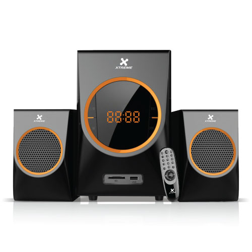 Xtreme Win 2:1 Multimedia Speaker With Remote