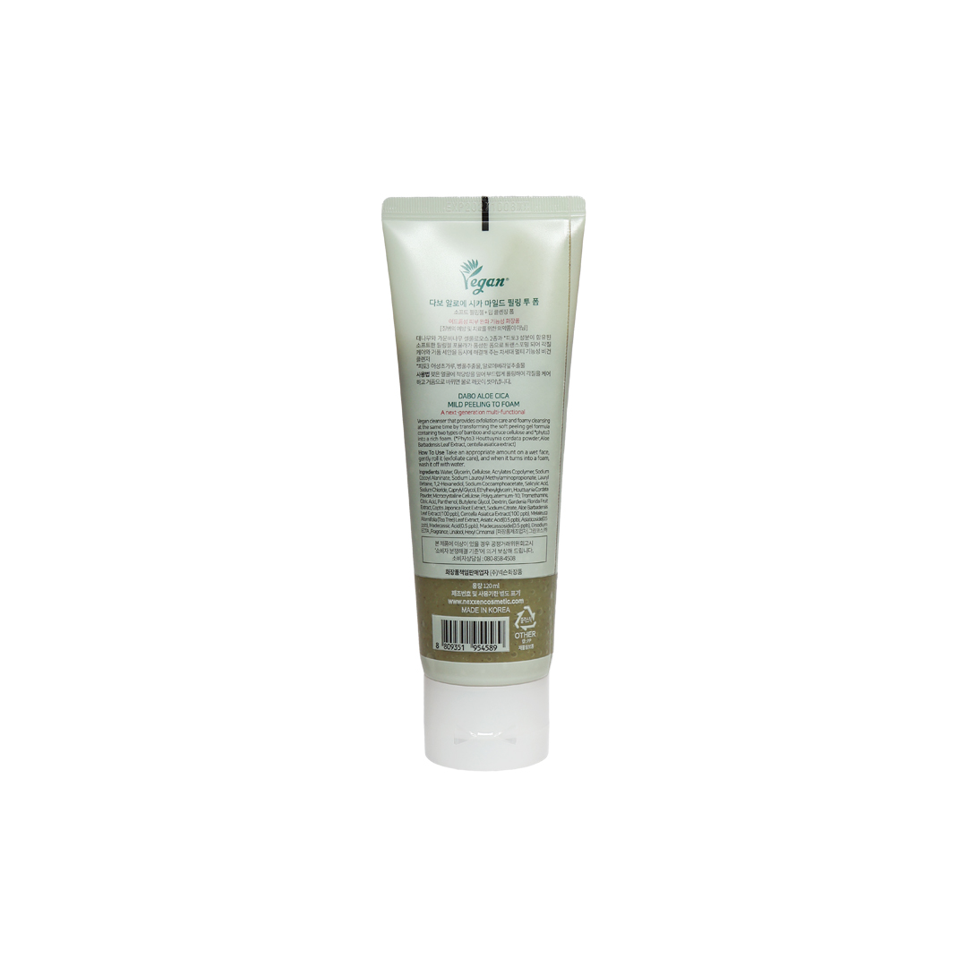 Dabo Aloe Cica Mild Peeling To Foam 120 ml