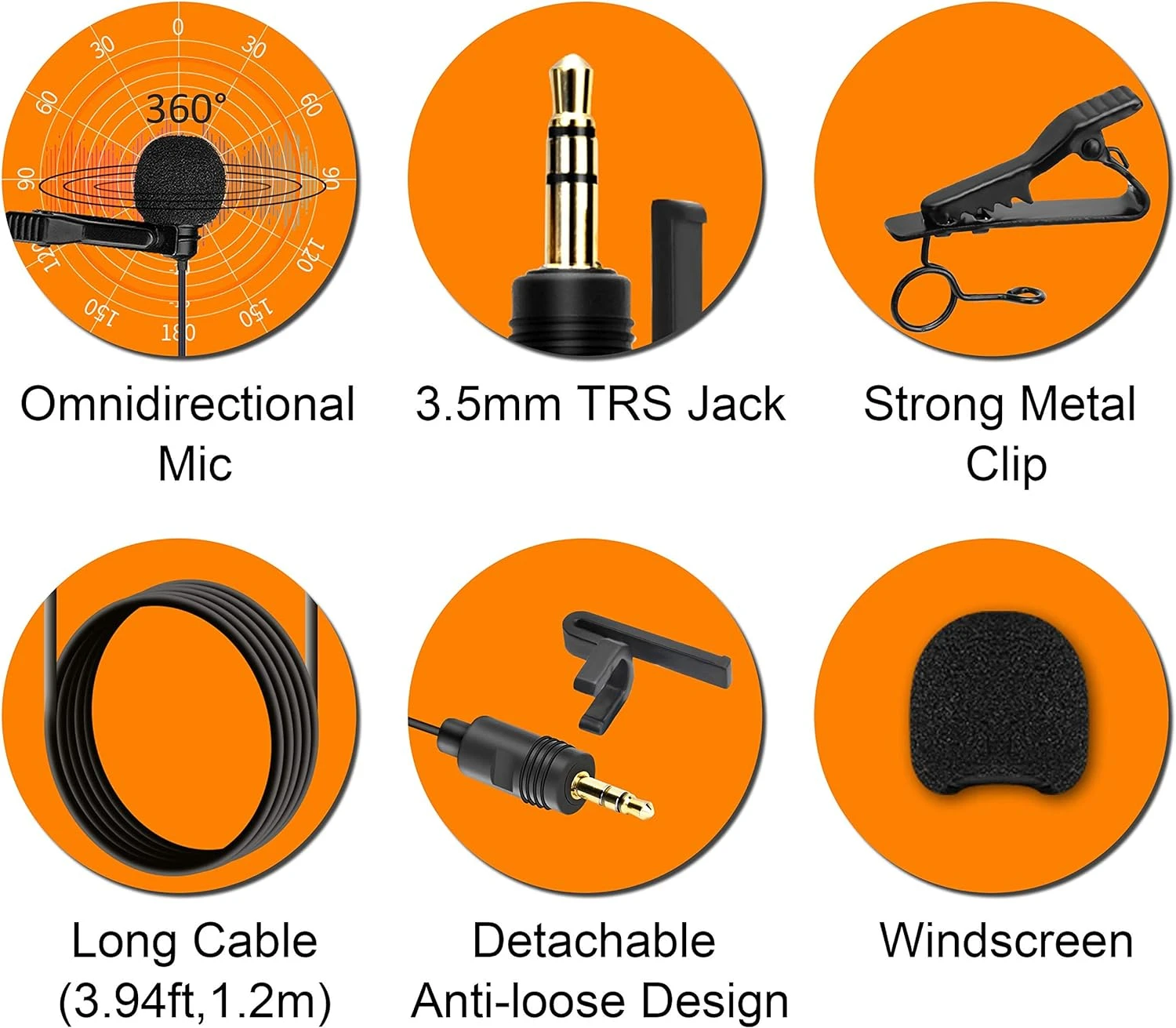comica CVM SMO1 Lavalier Lapel Microphone