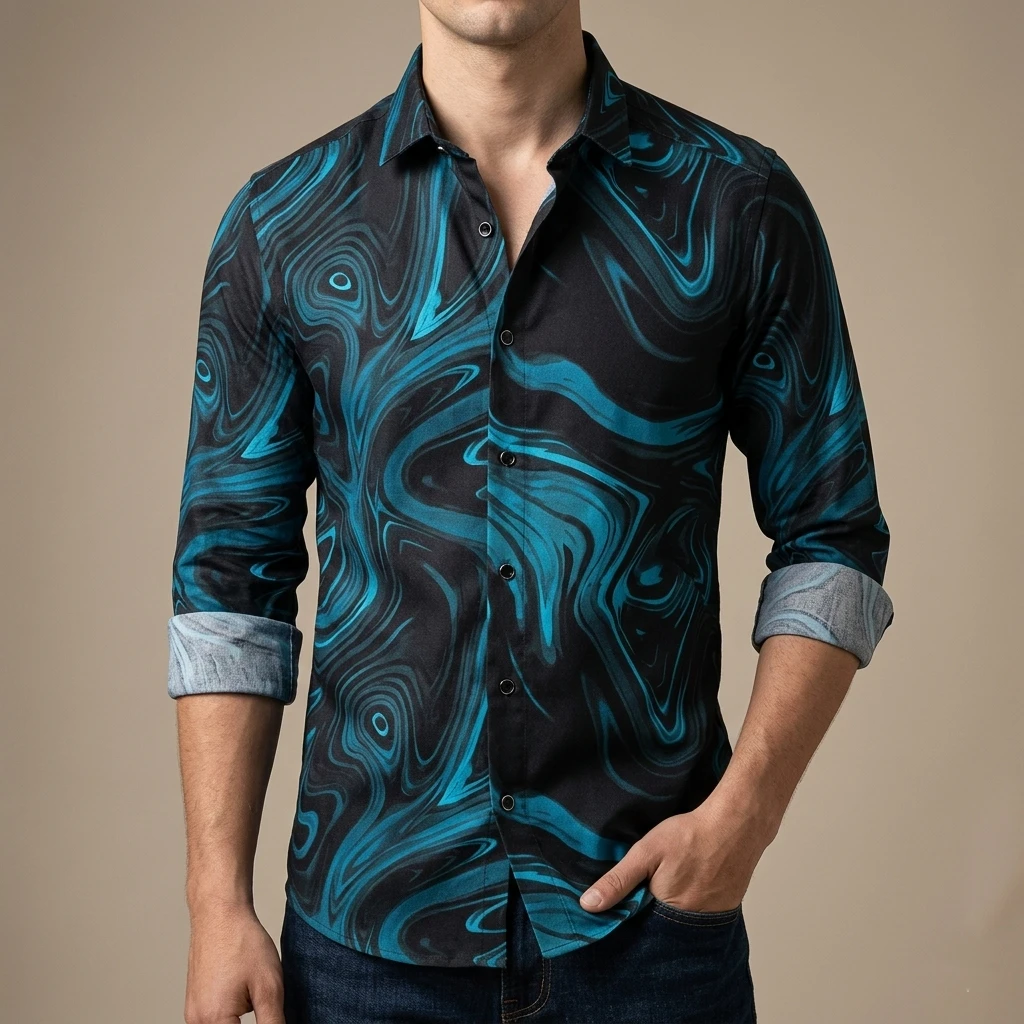 Pure Cotton full Sleeve Shirt for Men's