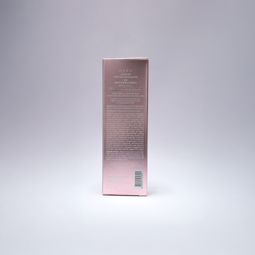 Dabo Glow On Tone-Up Sun Rosy Pink Spf 50+ Pa+++ 50 ml