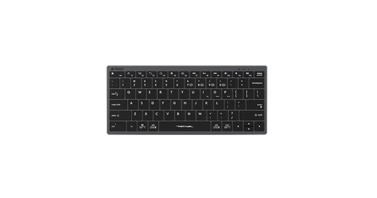 A4TECH Fstyler FBX51C Multimode Rechargeable Mini Wireless Keyboard