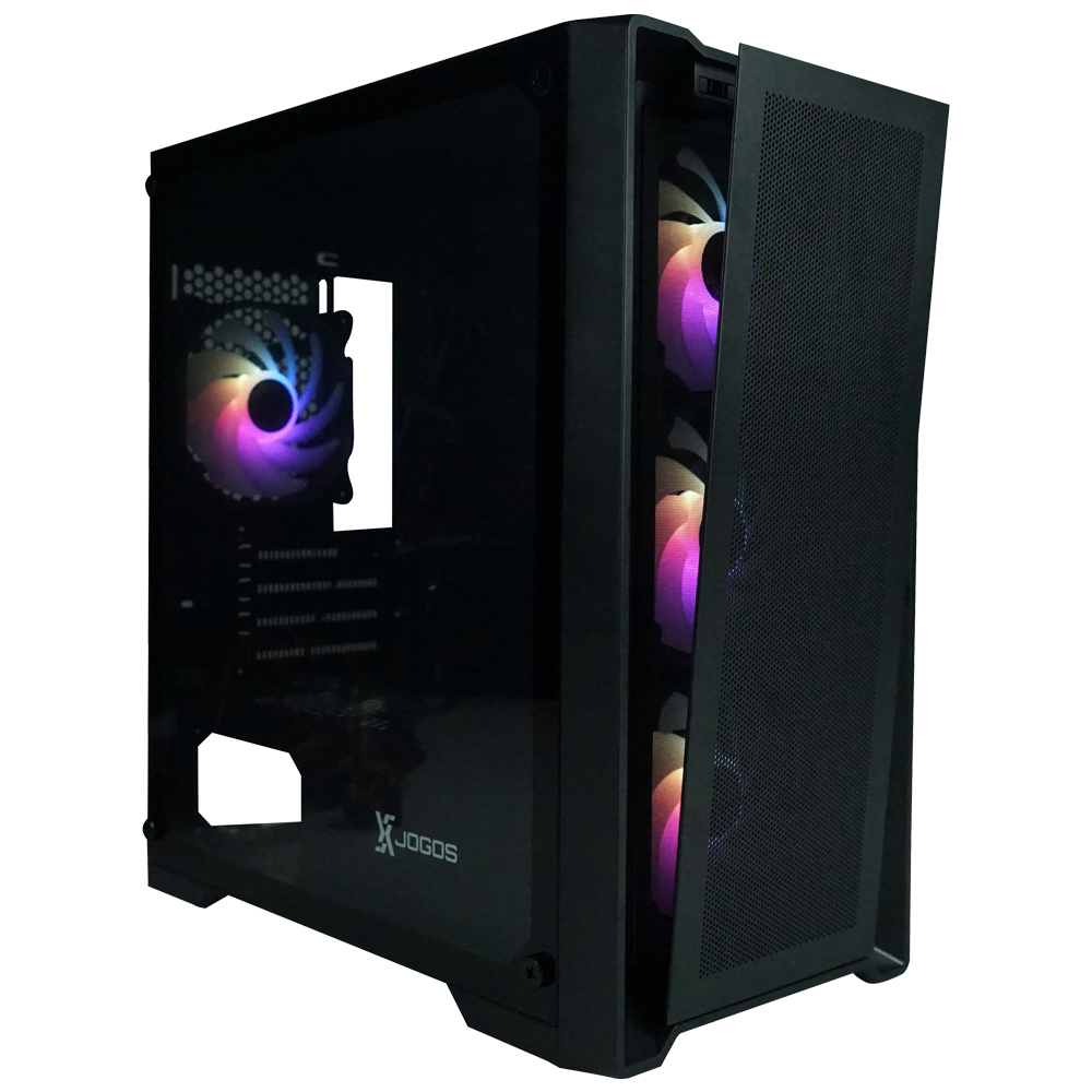 Xtreme XJOGOS M211BK RGB Mid Tower mATX Gaming Casing