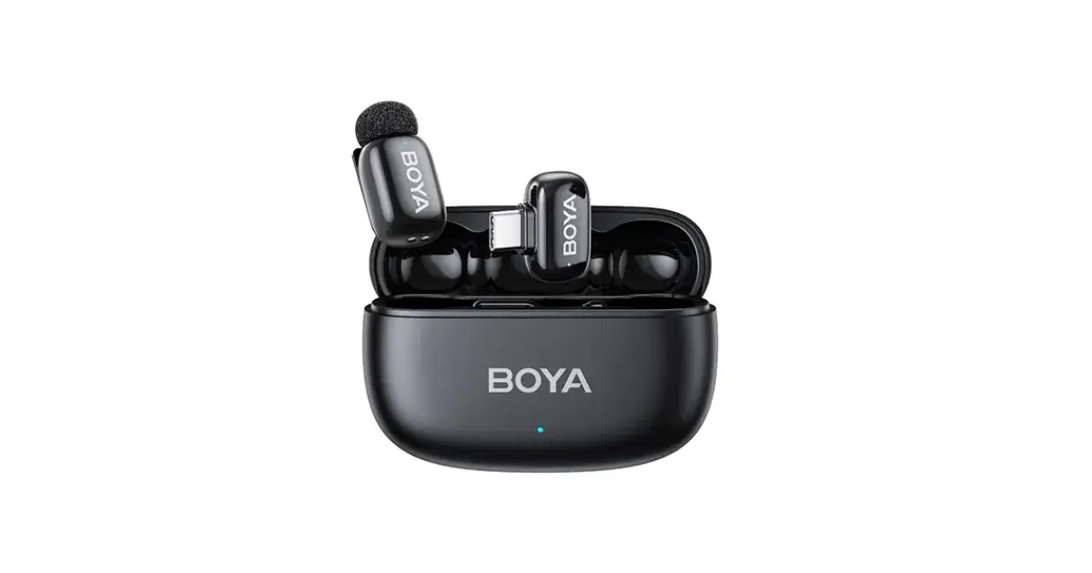 BOYA Mini 2-05 AI Noise Cancellation Super Mini Wireless Microphone
