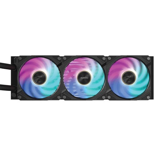 AORUS WATERFORCE II 360 # Fan EZ-Chai and 330-Degree Rotatable Water Block