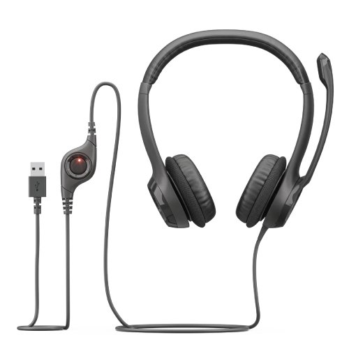 Logitech H390 USB Headset with Noise-Cancelling Mic