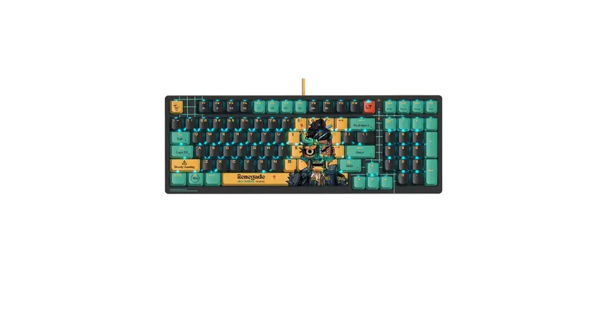 A4Tech Bloody AT98 Renegade RGB USB Mechanical Gaming Keyboard