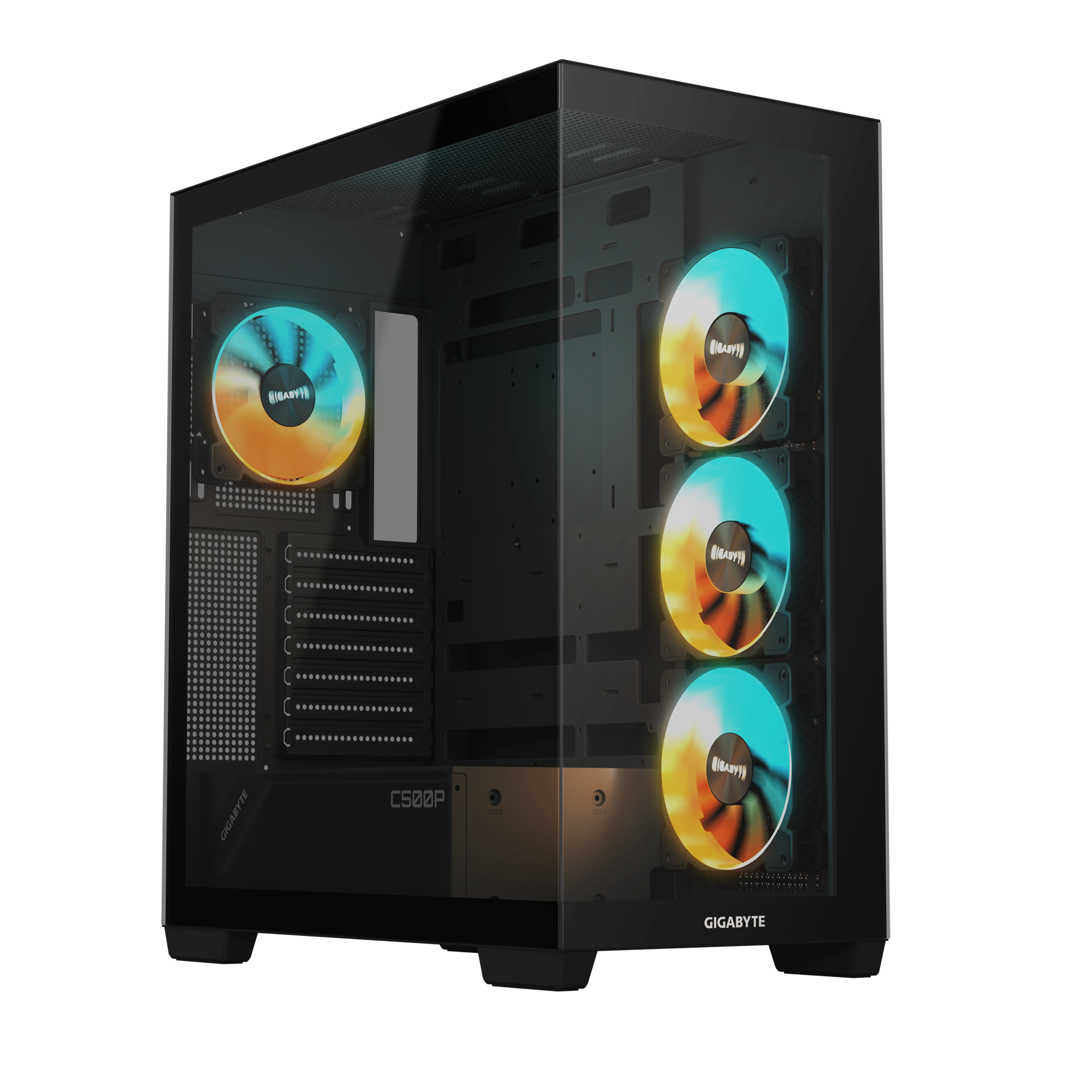 GIGABYTE C500 PANORAMIC STEALTH Mid Tower Gaming Casing