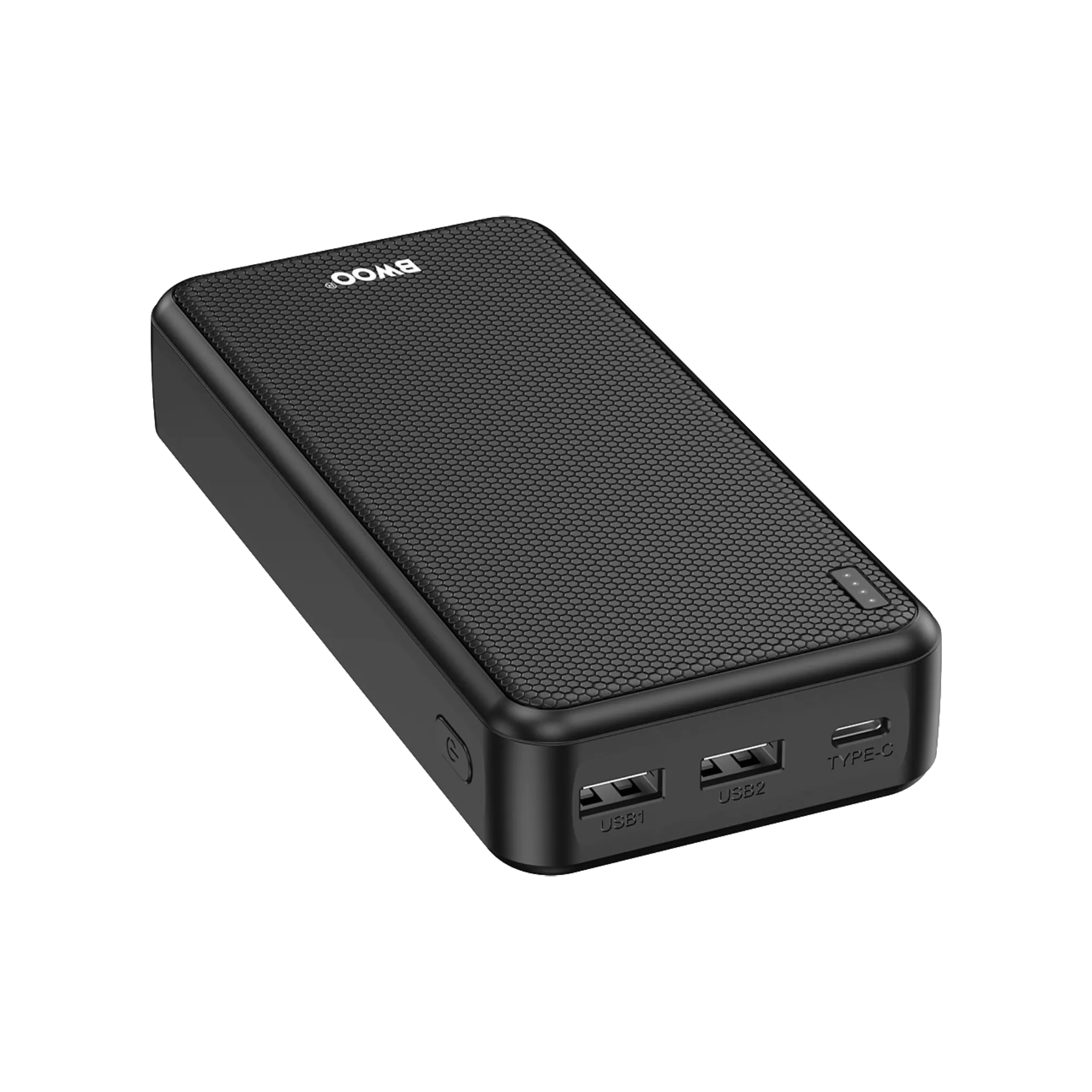 BWOO BO-P71 20000mAh Dual USB-A Outputs with 4 LED Lights Power Bank