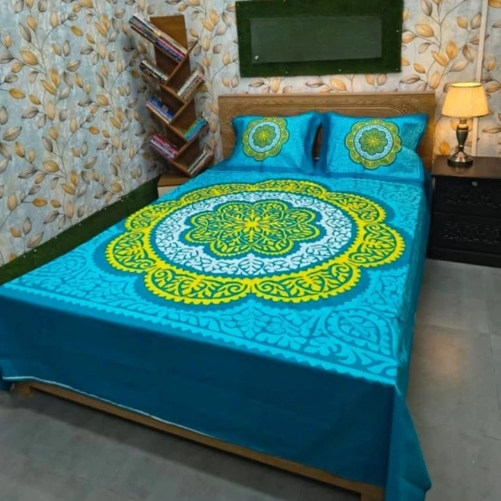 Luxury Panel Cotton Bed Sheet