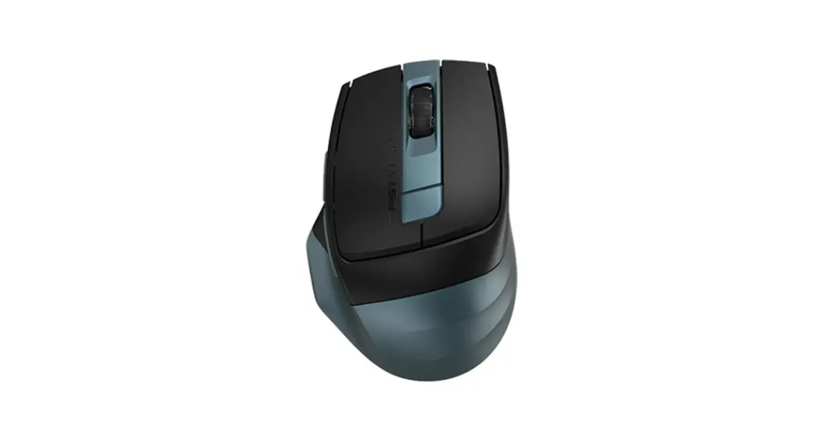 A4Tech Fstyler FB35CS Midnight Green Silent Click Rechargeable Wireless Mouse