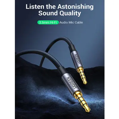 Ugreen AV183 (90788) 3.5mm 4-Pole Male to Male Audio Cable