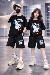 Drop Shoulder Baby TShirt and Pant Set